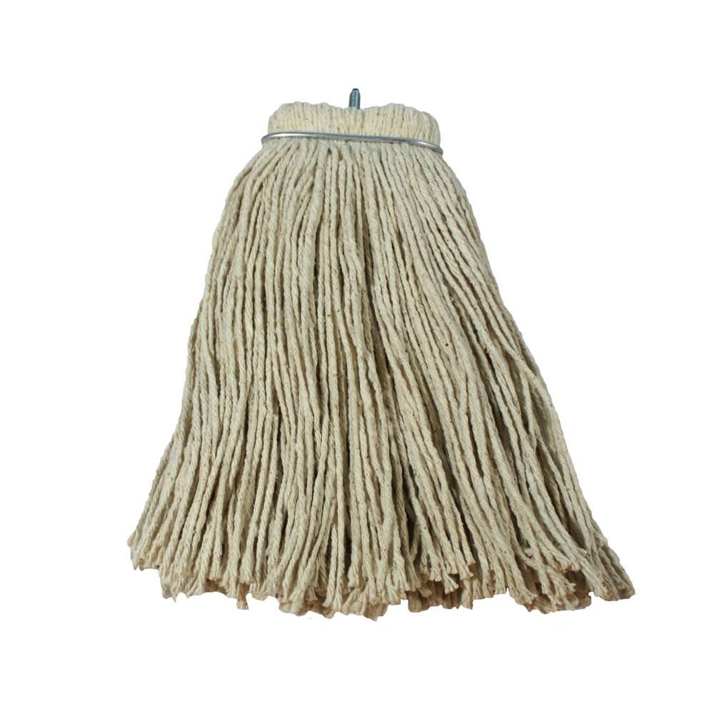 Layflat® White Cotton CE Mop Head Screw Type