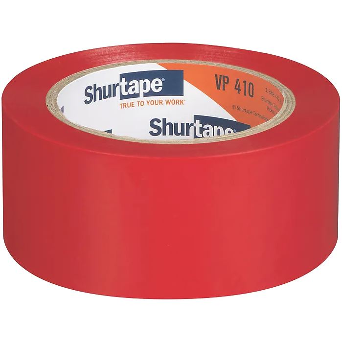 2x36yds Red PVC Aisle Marking Tape 24/cs