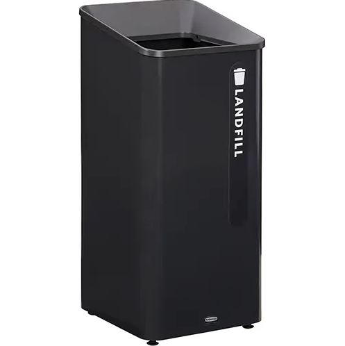 23 Gal Sustain Landfill Container, Black