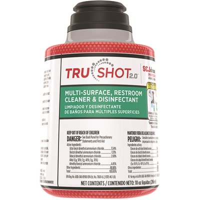 4/10oz TruShot Multi-Surface Restroom Cleaner & Disinfectant