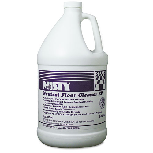 4/1GL Neutral Floor Cleaner, Lemon Scent