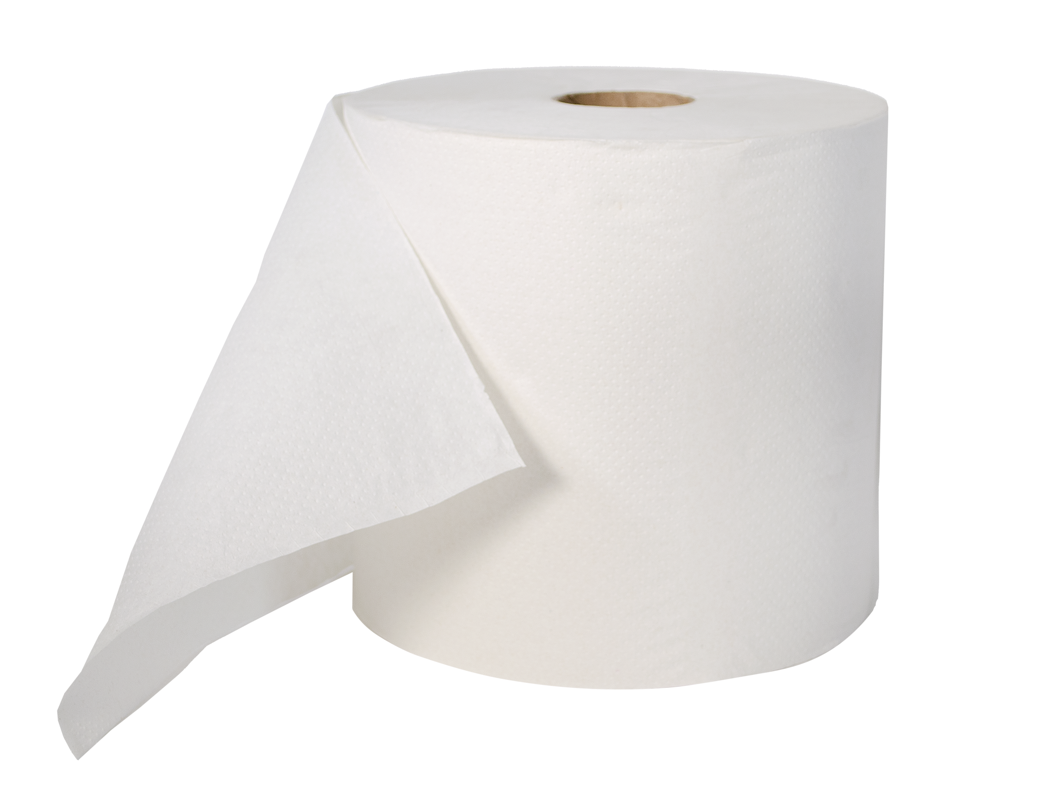 AVAIR White Hardwound Roll Towel with I-Notch 7.5" - 6/800