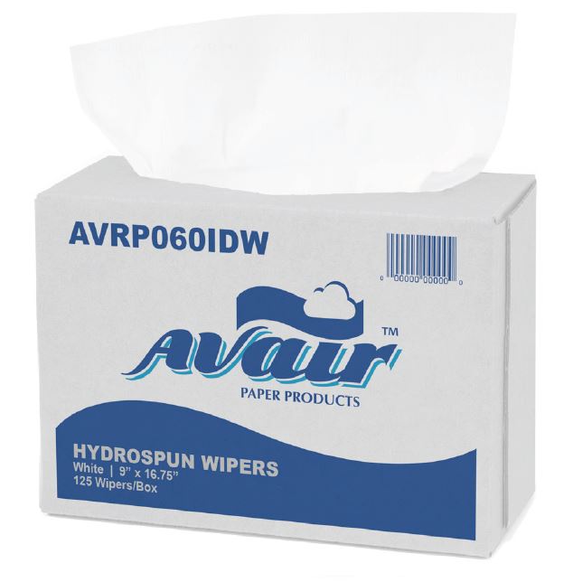 10/125 Avair Premium Med;Duty Wht Wiper 9"x16.5"