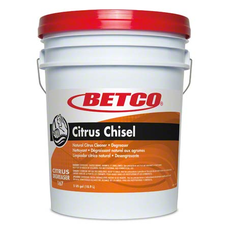 Click to Enlarge Betco® Citrus Chisel® Cleaner Degreaser - 5 Gal. Pail