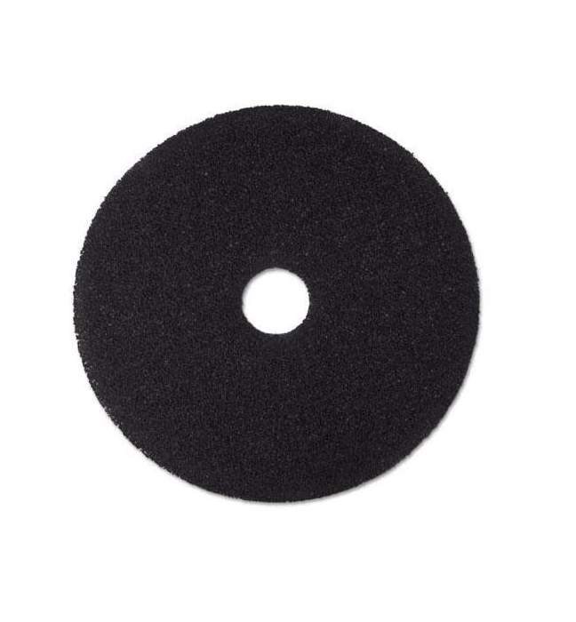 3M[TM] 7200 Black Stripper Pad - 20". 5/cs