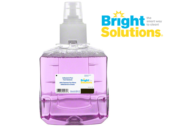 Bright Solutions® Antibacterial Plum Foam Handwash Refill for LTX-12™ Dispenser, 2/1200ml