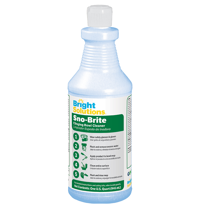 Bright Solutions® Sno-Brite Bowl Cleaner - 12qt/cs