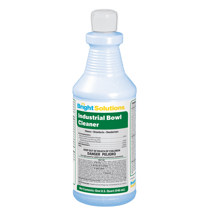 Bright Solutions® Industrial Bowl Cleaner 12/qt