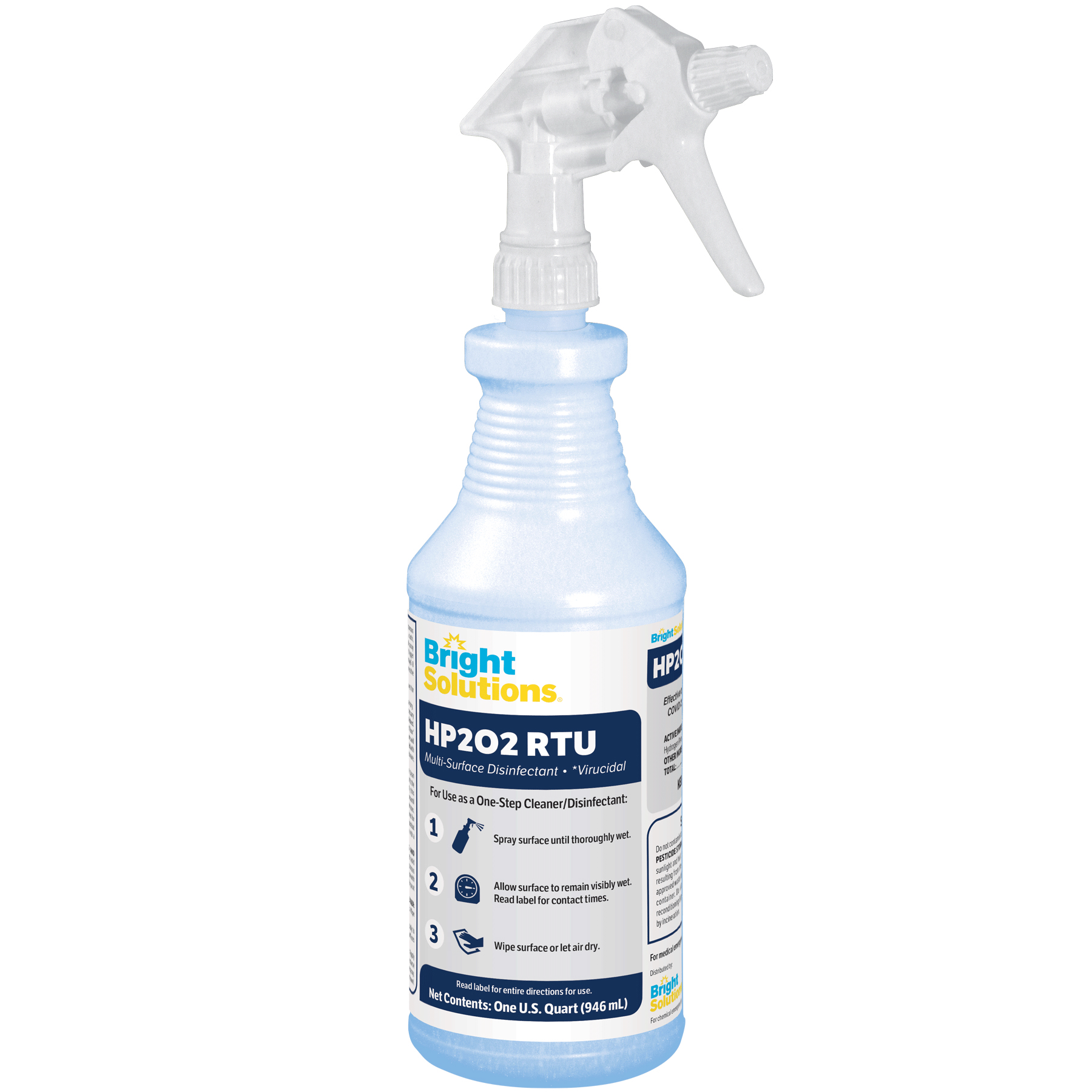 HP2O2 RTU Disinfectant - 12/1qt