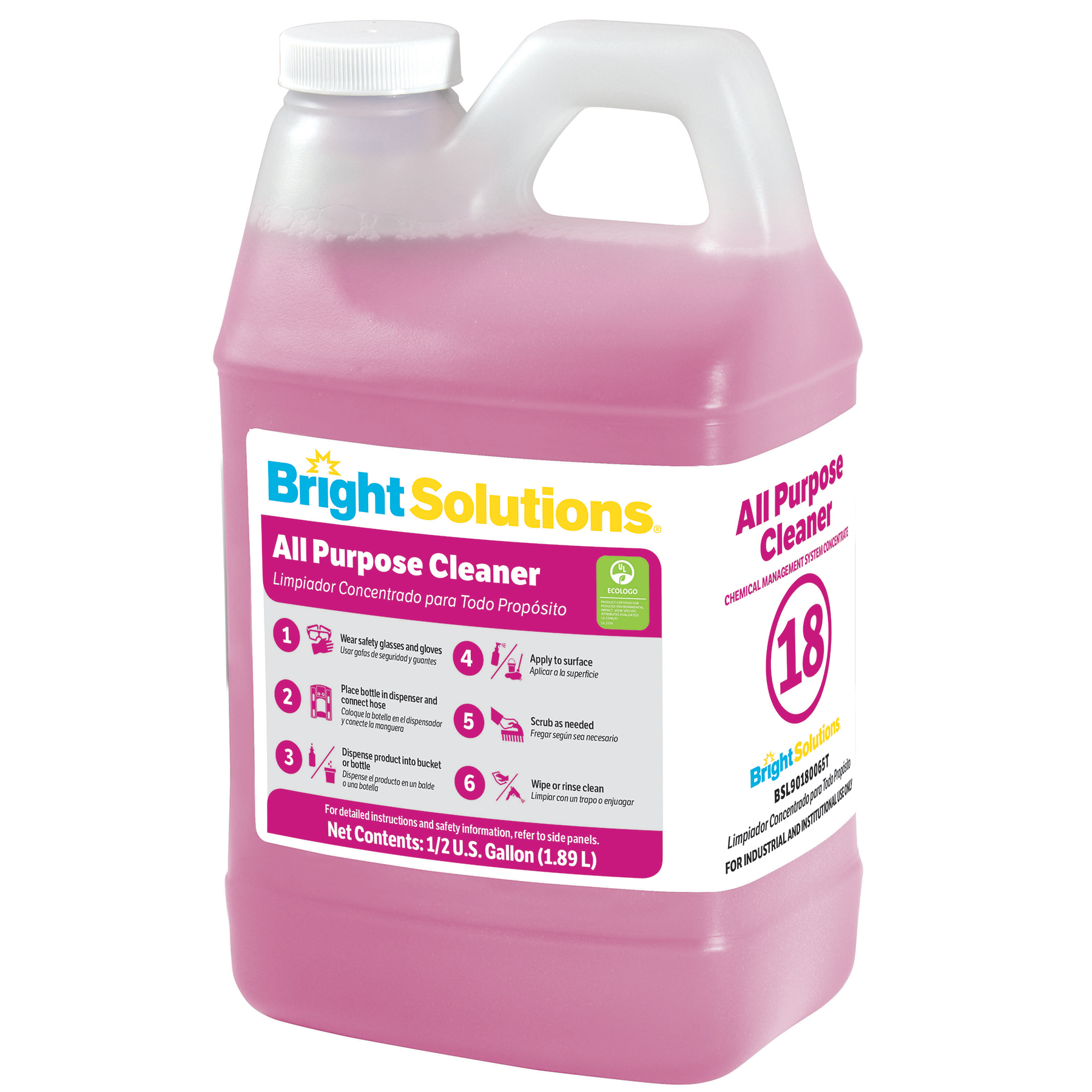 Bright Solutions® All Purpose Cleaner #18 - 4/64oz