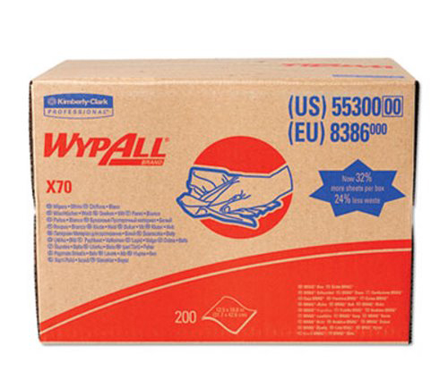 Wypall X70 Heavy Duty Wipers Brag Box