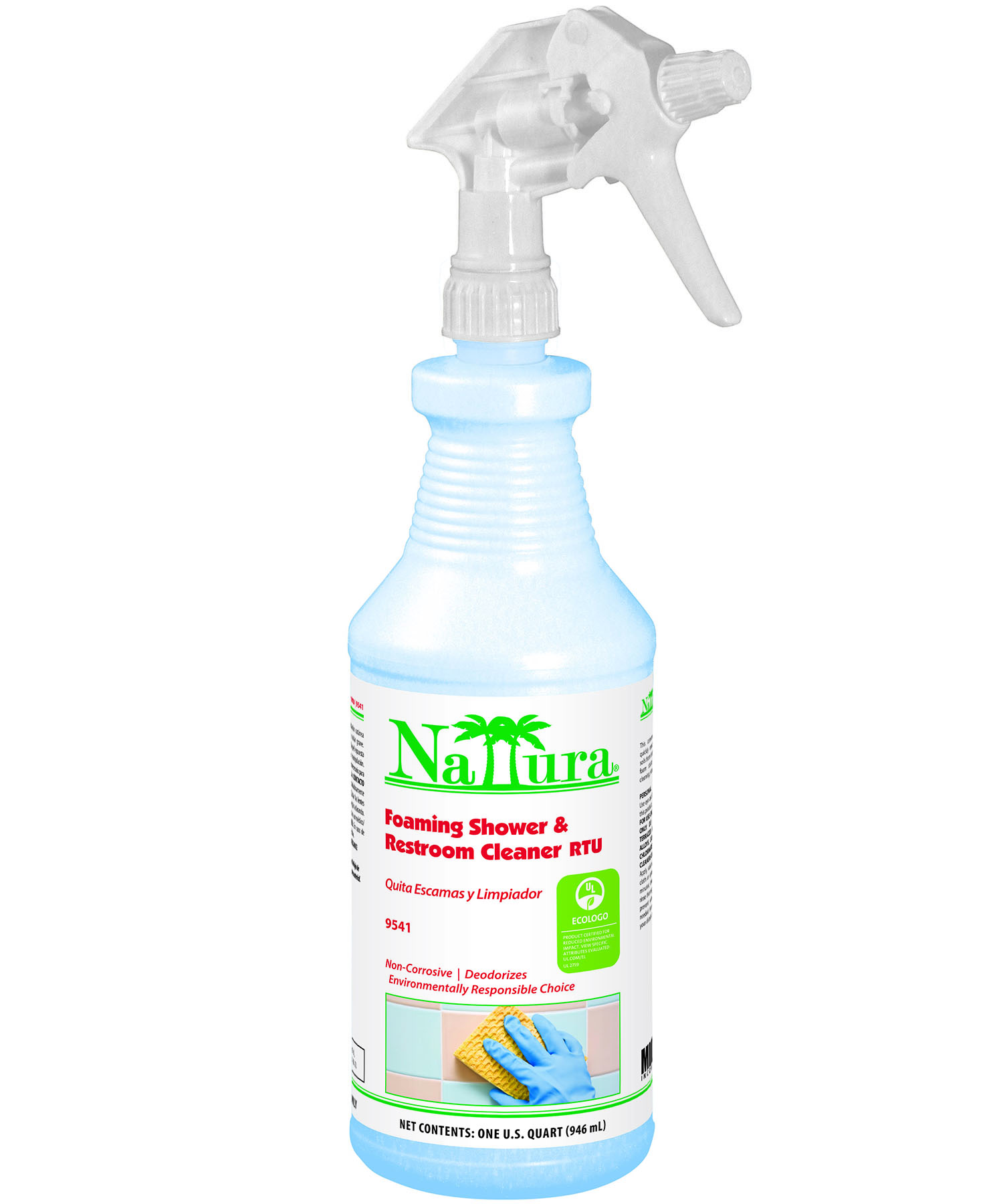 Nattura[TM] Foaming Shower & Restroom Cleaner RTU - Qt.. 12/cs