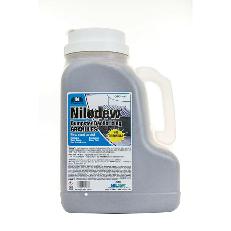 2/8 Nilodew Granules Dumpster Deodorizer