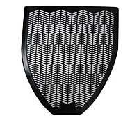 Impact[R] Z-Mat[TM] Urinal Mat - Black/Fresh Blast. 6/cs