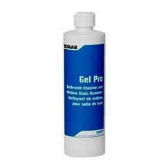 Ecolab[R] Gel Pro Bathroom Cleaner - 16 oz.. 12/cs