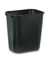 Rubbermaid[R] Soft Wastebasket - 28 1/8 Qt., Black. ea