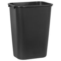 Rubbermaid[R] Soft Wastebasket - 41 1/4 Qt., Black. ea