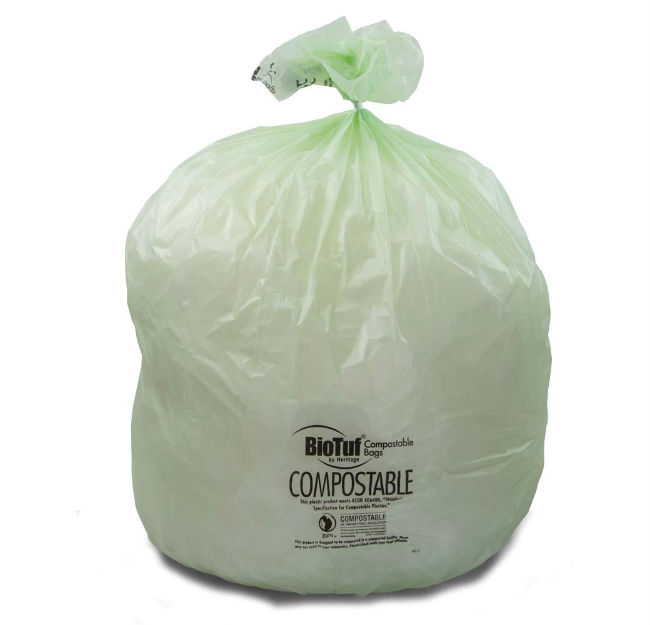 5/20 47x60 Bio Tuf Grn;1.0mil Compostable Liner