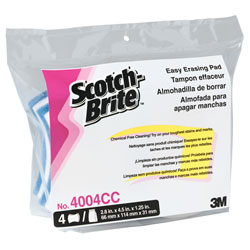 3M[TM] Scotch-Brite[TM] Easy Erasing Pad No. 4004CC. 3/4/cs