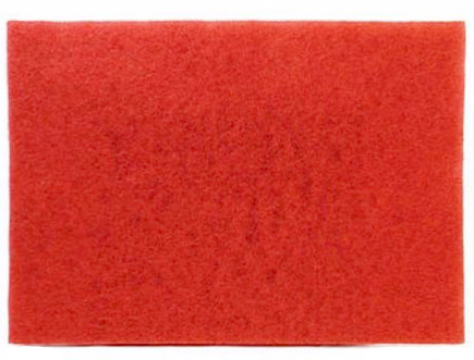 10/cs 5100 14x28 Red Buff Floor Pad