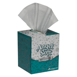 S/o 36/96 Angel Soft PS Wht Facial Tissue Cube