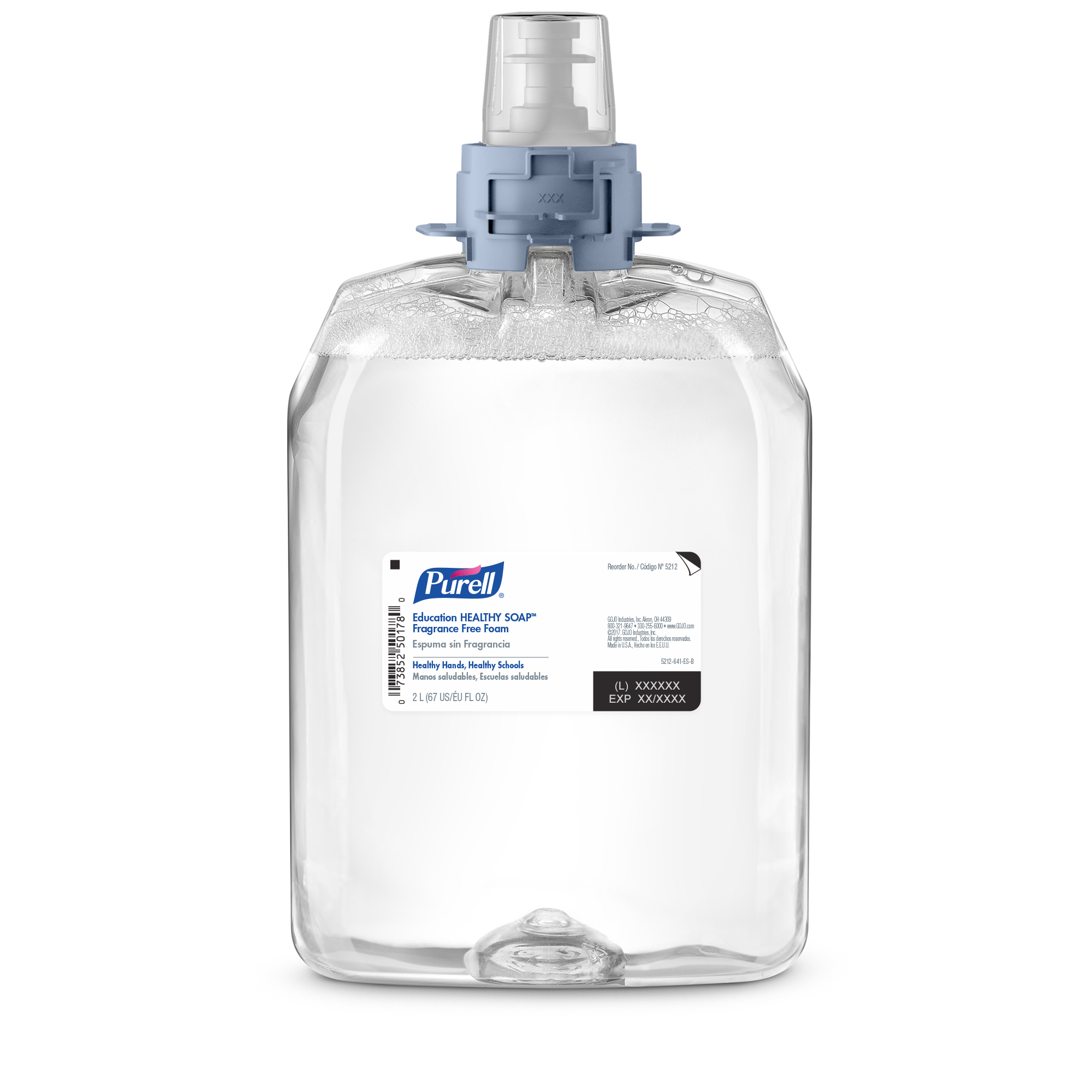 2/2000ml Edu Healthy;Soap Frag Free Foam