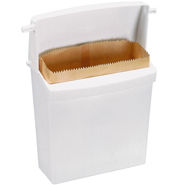 Sanitary Napkin Receptacle with Rigid Liner