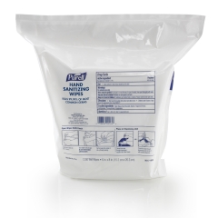 PURELL® Hand Sanitizing Wipes, Refill for PURELL® High Capacity Wipes Dispensers, 2/1200ct