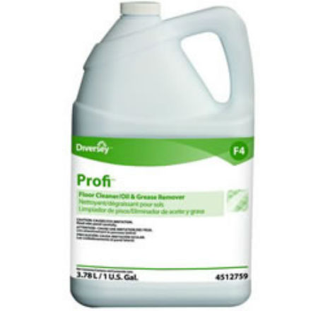 Diversey Profi[TM] Floor Cleaner & Grease Remover - Gal.. 4/cs