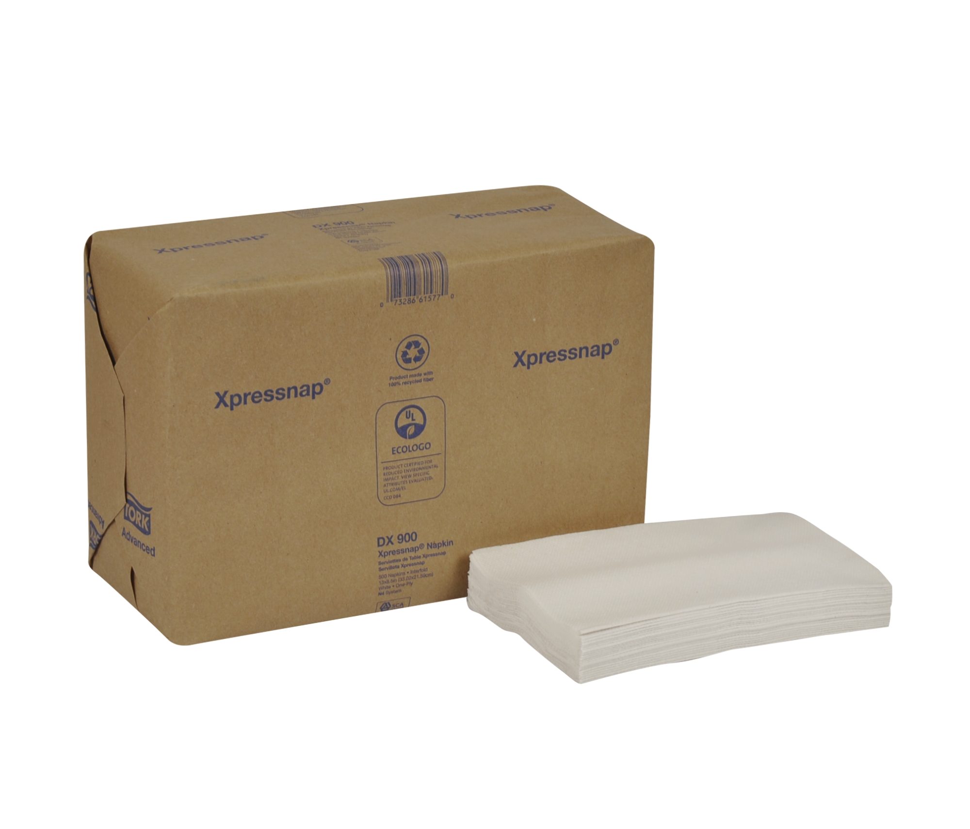6000/cs Tork Adv Wht 1Pl;Xpressnap Disp Napkin
