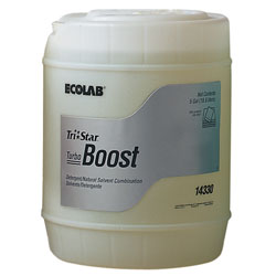 Ecolab[R] Tri-Star Turbo Boost - 5 Gal.. ea