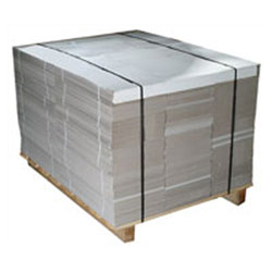 White Corrugated Box - 10 x 10 x 34. ea