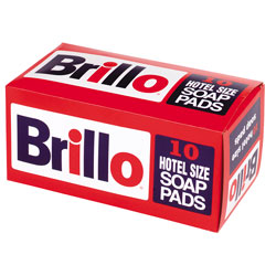 Continental Brillo[R] Hotel Size Steel Wool Soap Pad. 12/10/cs