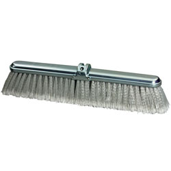 MDB Gray Flagged PVC Floor Sweep - 24". ea