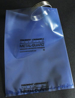 12x18 .004 Pre Metal;Guard Blue VCI Bag 500/c