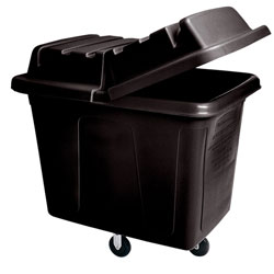 Rubbermaid[R] Cube Truck - 12 cu ft, Gray. ea