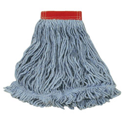 Rubbermaid[R] Super Stitch[R] Blend Mop - Large, 5", Blue. 6/cs