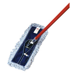 Rubbermaid[R] Finish Mop - 18" L x 5" W, Looped Fringe. 6/cs