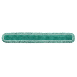 Rubbermaid[R] Dust Pad w/Fringe - 60", Green. 6/cs