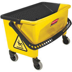 Rubbermaid[R] Yellow Press Wring Bucket. ea