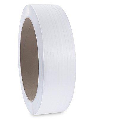 3/8x12900 Wht Strapping PP 300# 9x8 24/skid