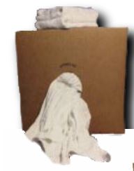 10# Reclaimed White Rags;