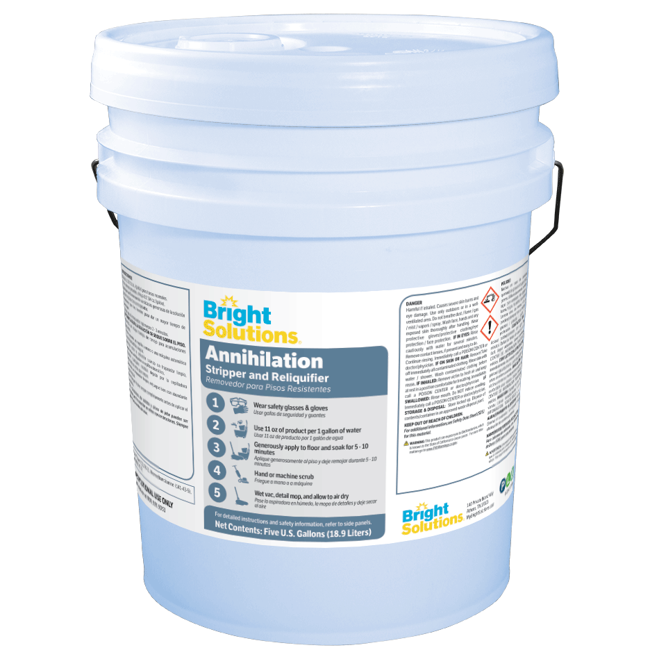 Bright Solutions™ Annihilation Floor Stripper - 5 Gal., ea