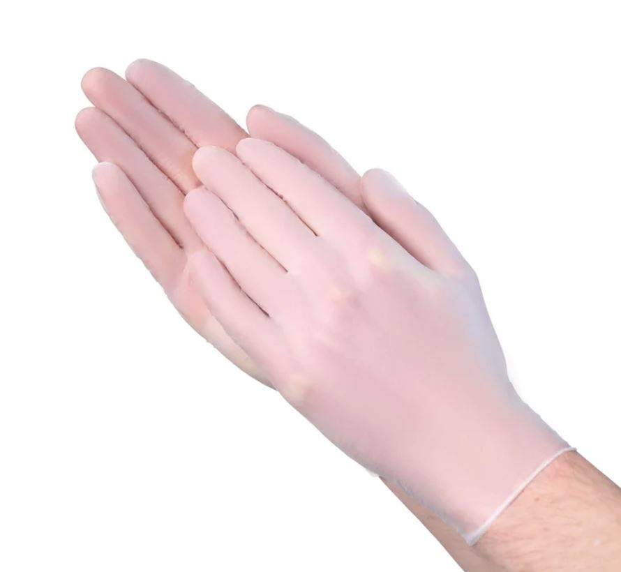 10/90 XL Clear Vinyl PF Multi-Purpose Industrial Glove